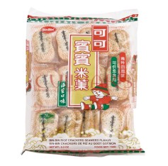 BIN BIN RICE SEAWEED CRACKERS 150G