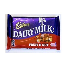 CADBURY FRUIT & NUT 160G