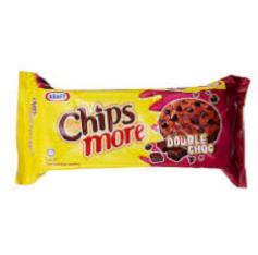 CHIPS MORE DOUBLE CHOCO 135G