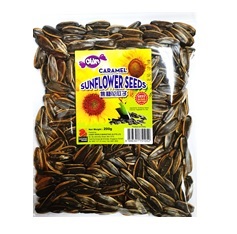 CWM SUNFLOWER SEEDS CARAMEL 200G