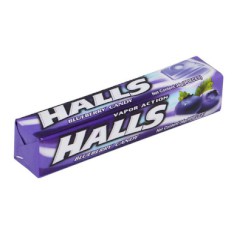 HALLS STICK-BLUEBERRY (HE) 34G