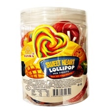 SANWA SWEET HEART LOLLIPOP 30X15G
