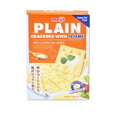 MEIJI PLAIN CRACKER SESAME (S) 104G