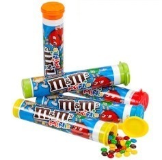 M&M MINI CHOCO TUBE 30.6G