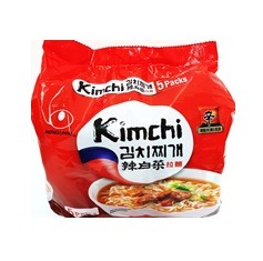 NONG SHIM KIMCHI RAMEN (5sX120G)
