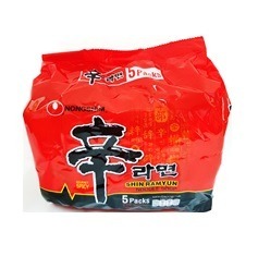 NONG SHIM MUSHROOM RAMEN (5sX120G)
