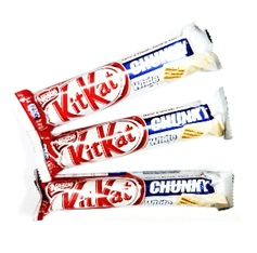 Nestle Kit Kat White Chunky Bars 40G