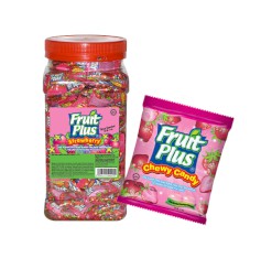 FRUIT PLUS JAR--STRAWBERRY 350PCS x 8
