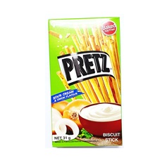 PRETZ SOUR&CREAM ONION 31G (NEW)