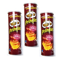 PRINGLES SAUCY BBQ 134G