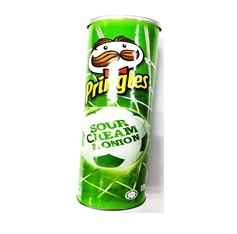 PRINGLES SOUR CREAM & ONION 134G