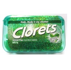 CLORETS COOL MINT (G) 14G