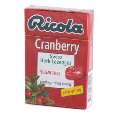 (BIG) RICOLA CRANBERRY 40G