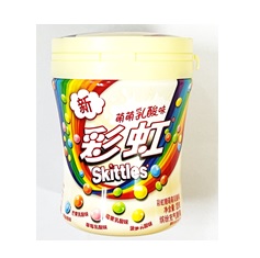 SKITTLES (BIG) LACTIC ACID FLAV 120G