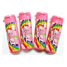 SKITTLES TUBE RAINBOW FLOWER(PINK) 30G