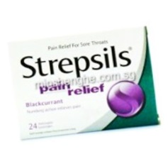 STREPSILS PAIN-R MAX BCURRANT 16'S