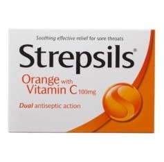 STREPSIL VITAMIN C BOX 24's