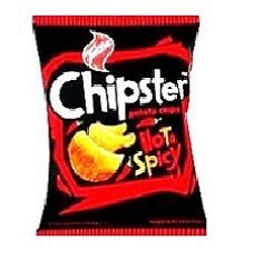 CHIPSTER POTATO  HOT& SPICY 60G