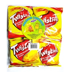 (F/BAG) TWSITIES CHEESE F/BAG 10X(8X15G)