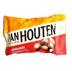 VAN HOUTEN ALMONDS 12X80G