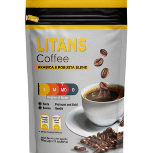 LITANS ARABICA & ROBUSTA BLEND COFFEE (15X 2G )