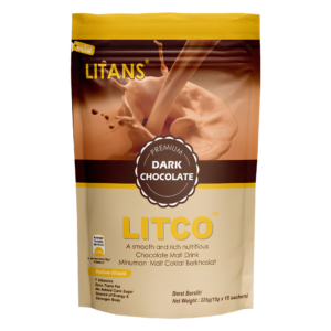 LITANS DARK CHOCOLATE MALT 900G